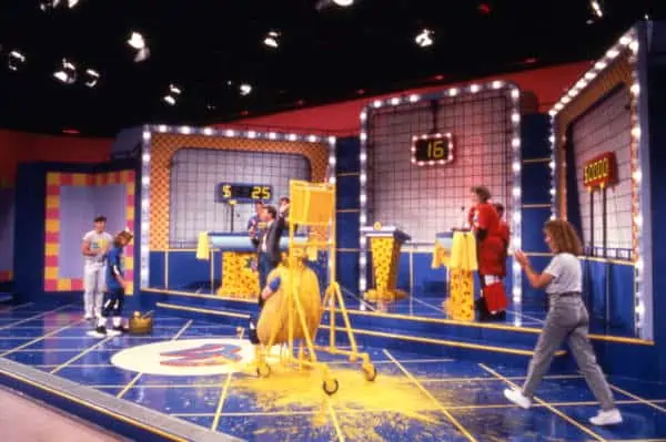 "Double Dare" set at Nickelodeon Studios.