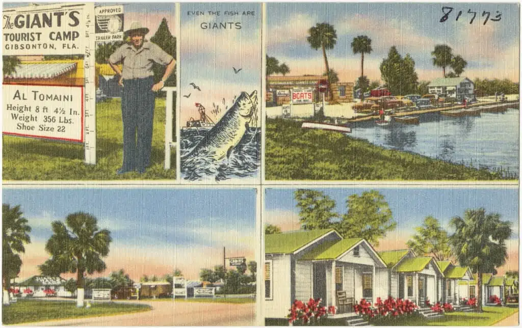 The Giant's campground in Gibsonton.