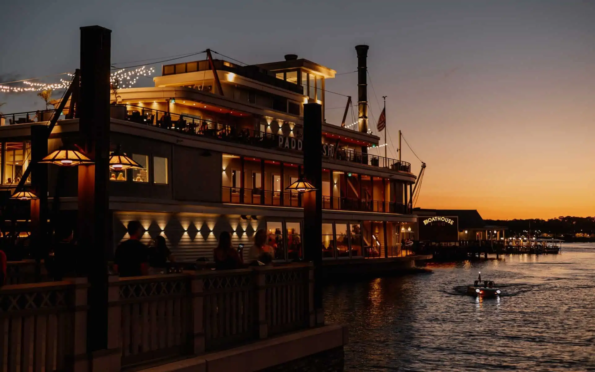 Disney Springs Paddlefish.