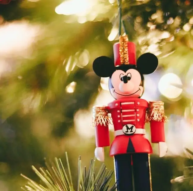 Mickey Christmas ornament.